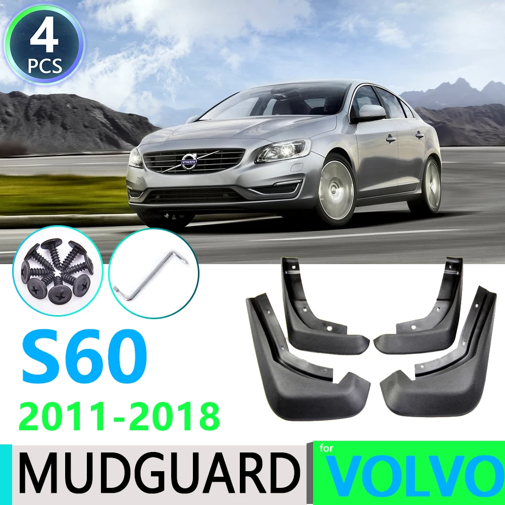 

for Volvo S60 2011 2012 2013 2014 2015 2016 2017 2018 2nd Mudguard Mud Flaps Guard Splash Flap Mudguards Car Accessories