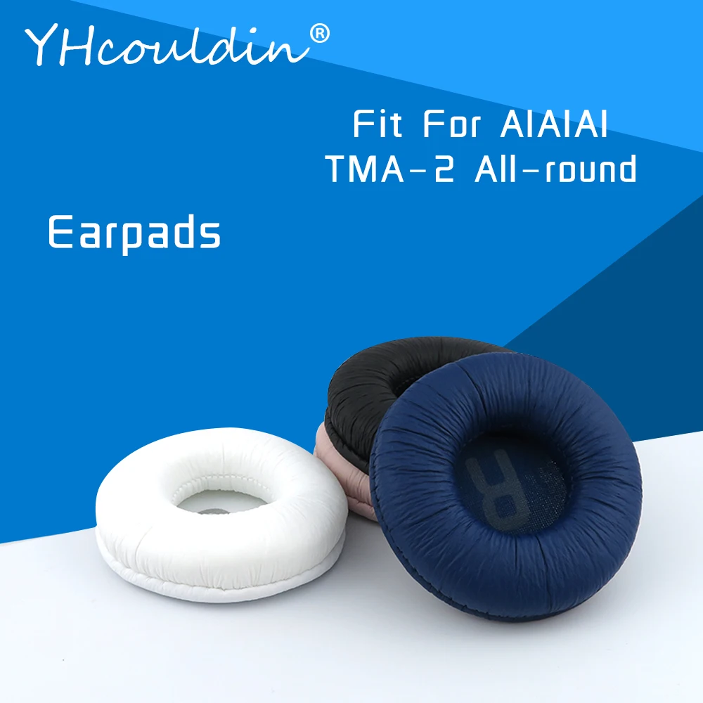 Earpads For AIAIAI TMA2 TMA-2 All-round Headphone Accessaries Replacement Ear Cushions Wrinkled Leather Material