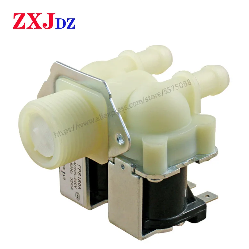 

Drum washing machine double head inlet valve solenoid valve switch FPS180A water injection valve switch