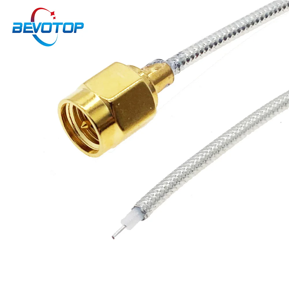 

SMA Male Plug Solder to open For Semi-Rigid RG405 SMA Pigtail Cable RF Coaxial Connector Plug 086 50ohm