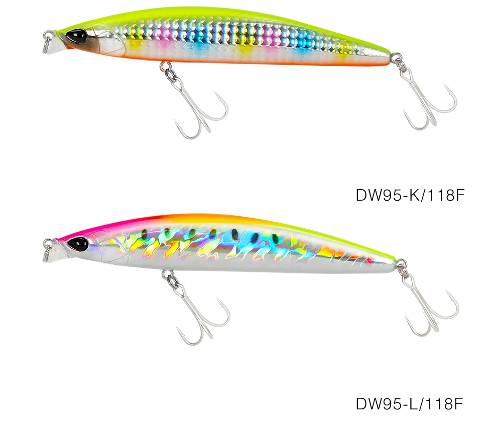 TSURINOYA Meeresfischköder 118F Shallow Range Floating Minnow 118 mm 19 g DW95 Long Casting Magnet Gravity System Harter Köder – Detail 19
