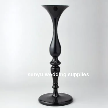 

black& white wedding vase metal vase flower vase for wedding decoration,party decoration,event decoration senyu01059