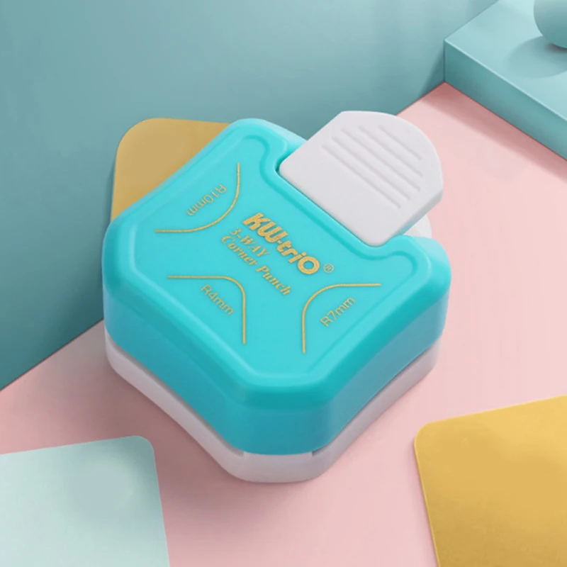 R4 R7 R10 3 In 1 Ecke Allrounder Papier Schläge Grenze Punch Runde Ecke Papier Cutter Karte Scrapbooking Für DIY handgemachte Handwerk