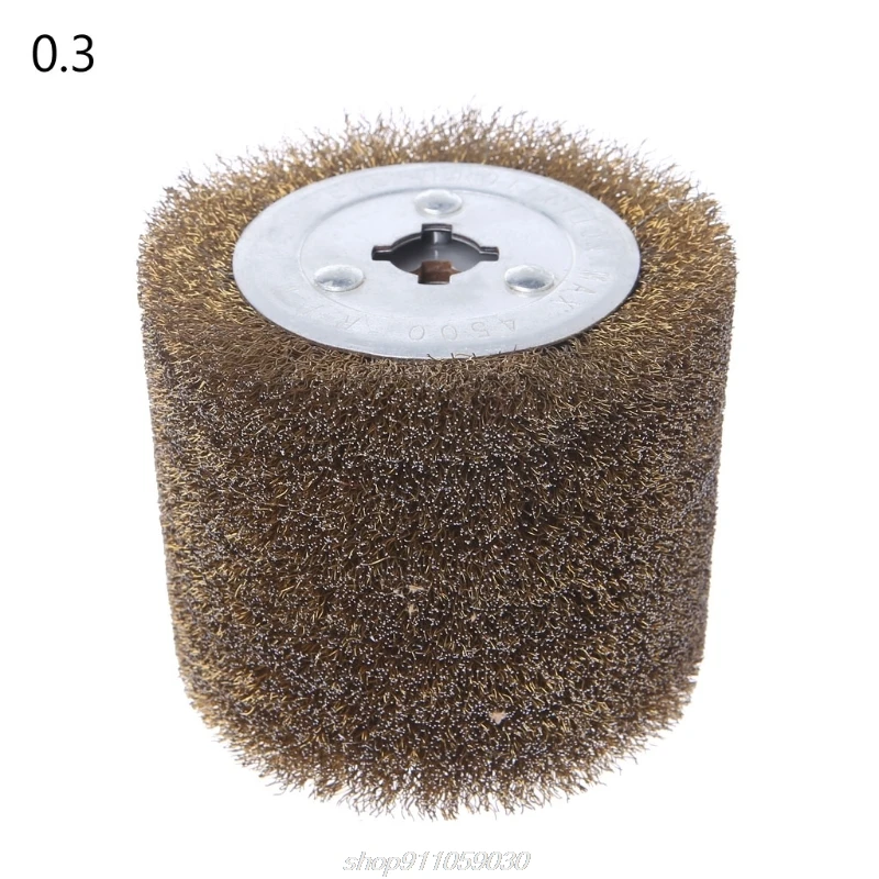 Rebarbação Abrasivo Fio Redondo Escova Polimento Roda Buffer Moagem J26 21 Dropshipping Aço Inoxidável