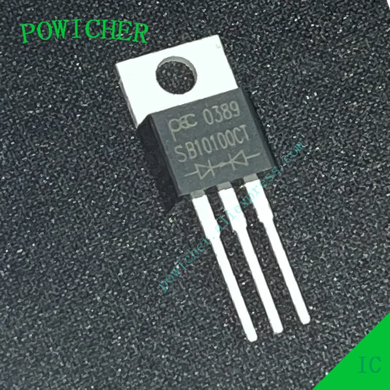 10pcs SB10100CT TO-220 Original Available In Stock