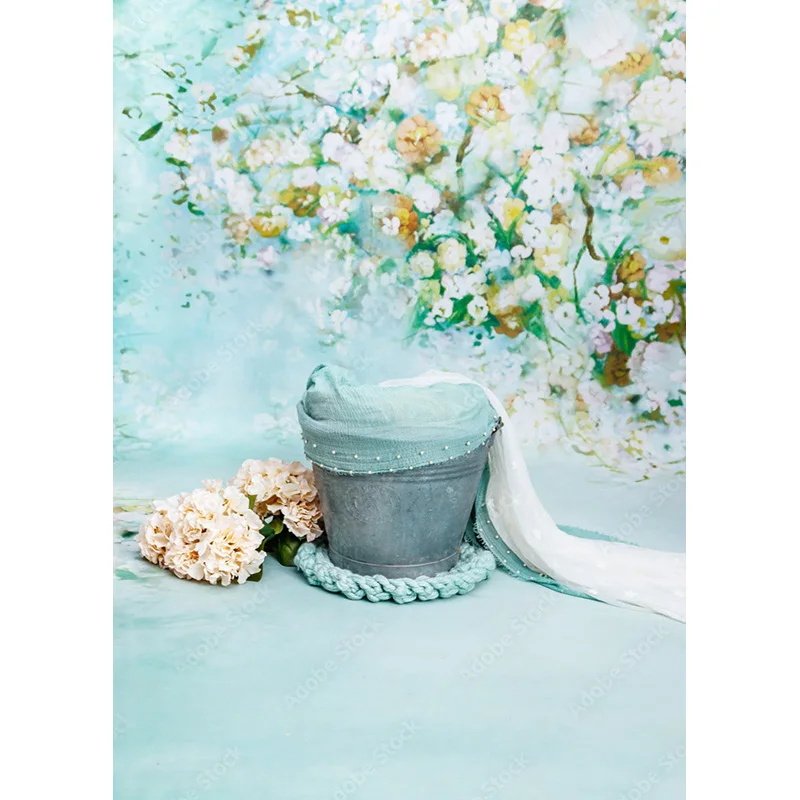 어린이 만화 생일 사진 배경 아기 신생아 초상화 사진 배경 스튜디오 소품 21126 ETSR-06