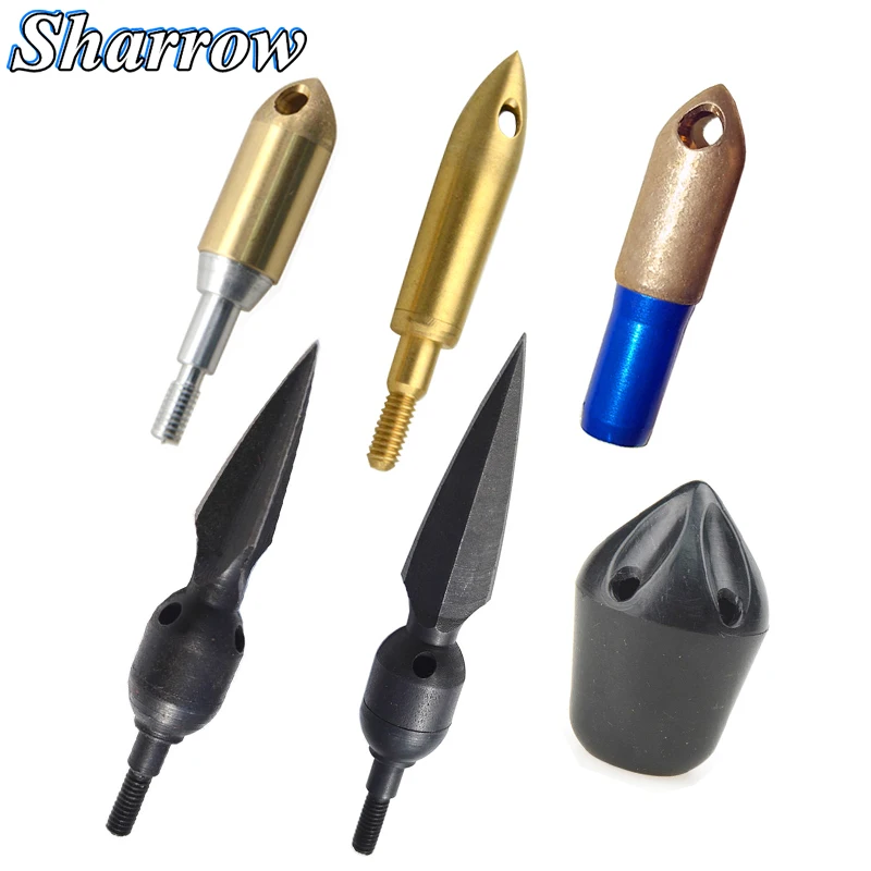 

Archery Broadhead Arrowhead Arrow Head Various Whistle Copper Arrowhead F Screw Durable Hunting Shooting Bow and arrow Accessory