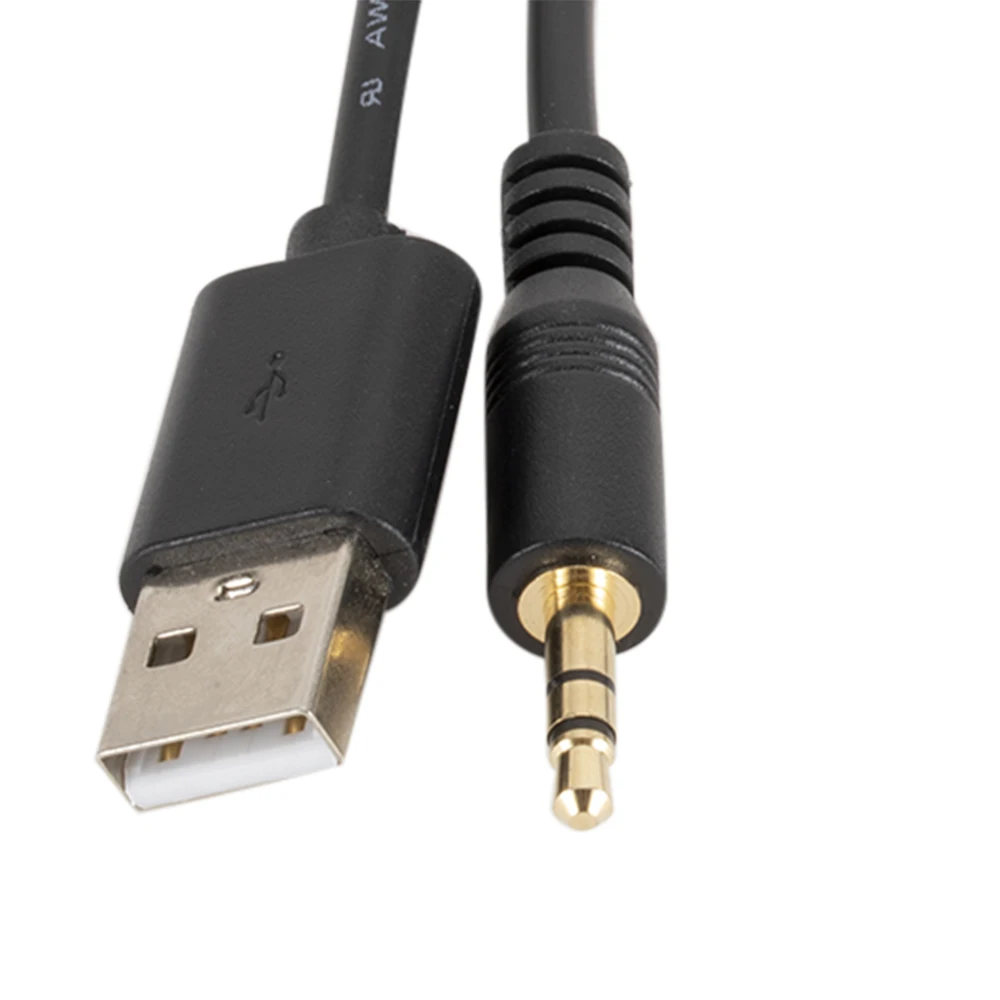 أسود استقبال الصوت Bluetooth5.0 استقبال لاسلكي محول USB + 3.5 مللي متر جاك ستيريو الصوت ل سيارة AUX المتكلم