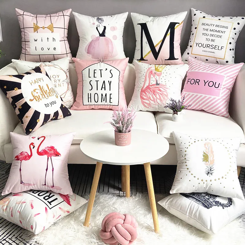 2021 now Girl pillow cushion sofa pillow cushion pillow pillow set sofa pillow