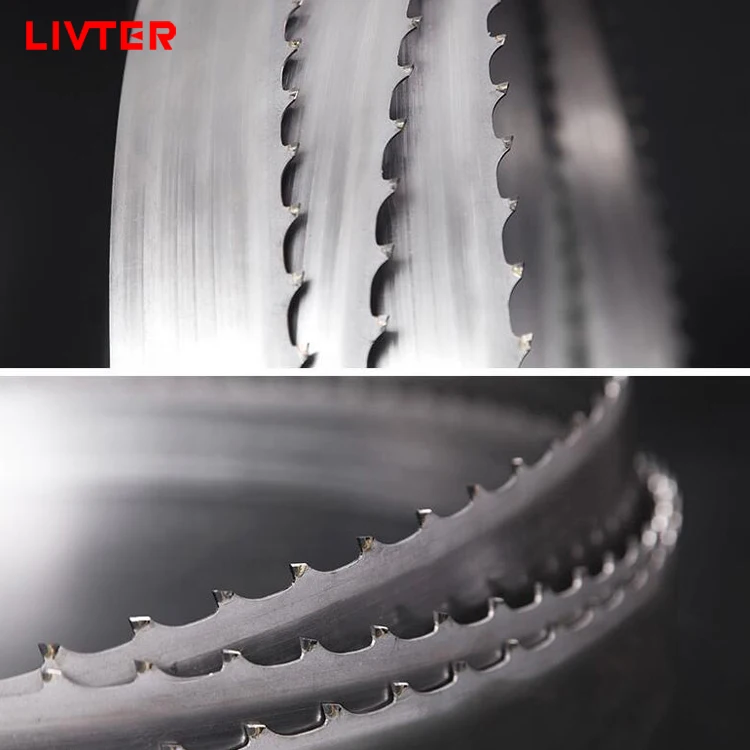 LIVTER TCT Carbide Band Saw Blade  for cutting hardwood Cutting use in Sawmill machine