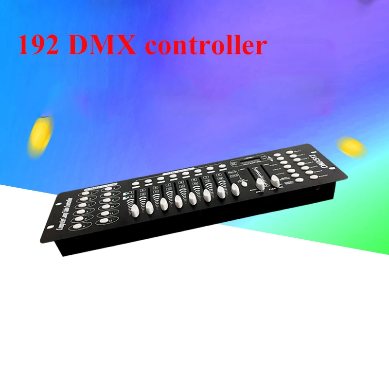 192 DMX Controller DJ Equipment Professional DMX512 Console For LED Par Moving Head Spotlights effects stage lighting DJ lights