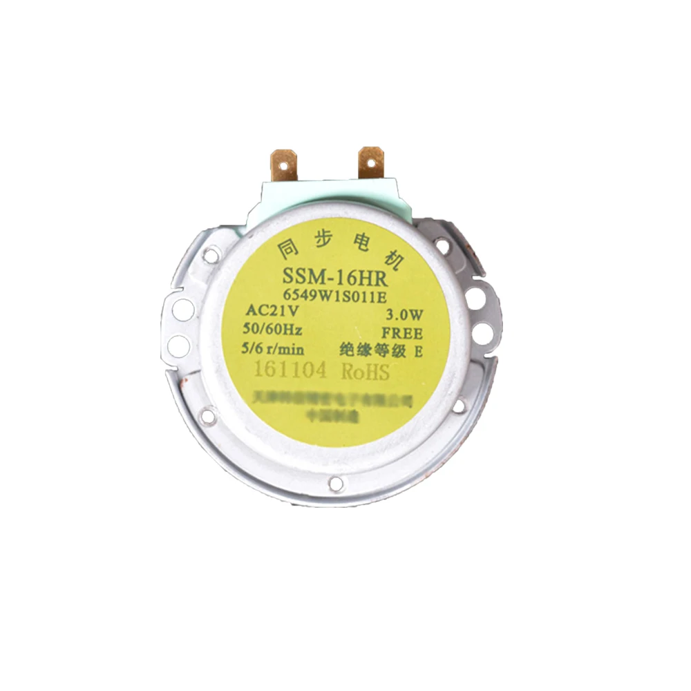 Microwave Oven Synchronous Motor Tray Motors for LG Microwave Oven SSM-16HR 6549W1S011E AC 21V 3W 50/60Hz Turntable motor Parts