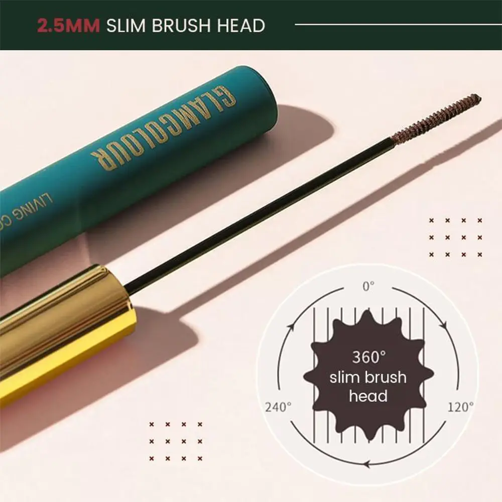 Mascara de Volume de curling de cils chauds imperméable couleur magique maigre
