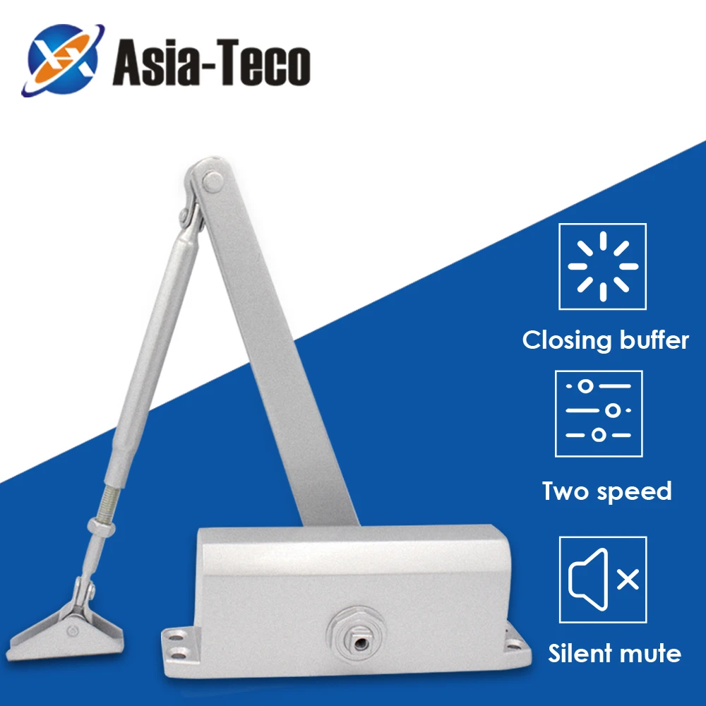 Hydraulic Buffer Automatic Closing Fire-proof Door Closers Commercial Office Door Door Closer  45-85kg