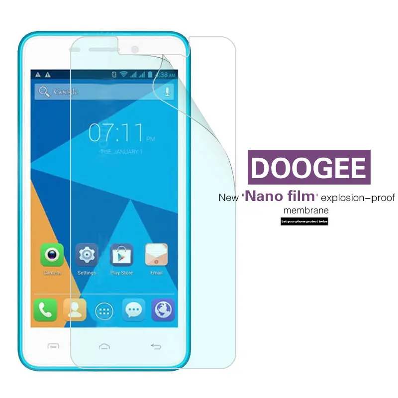 TPU Soft Nano Film For Doogee Titans 2 DG700 Turbo DG2014 Mini F1 Valencia 2 Y100 Plus DG800 DG310 Y200 Y300 Y6 Max Leo Dg280