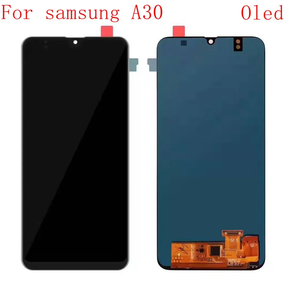 

Oled For samsung A30 SM-A305FN/DS A305 SM-A305FM screen digitizer touch glass full set