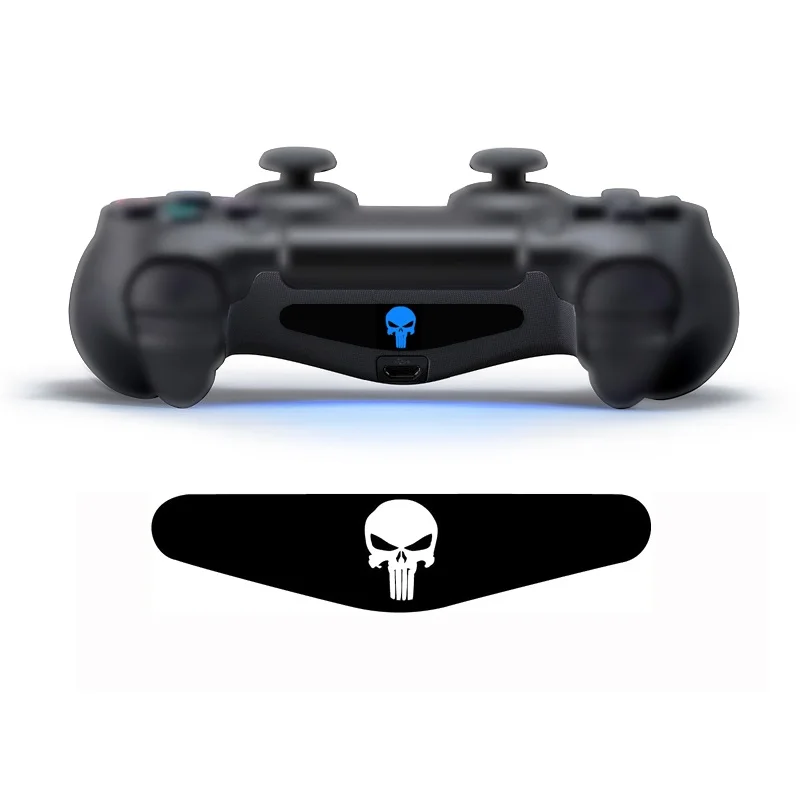 Jednoczęściowa naklejka z listwą świetlną LED na kontroler PS4 do kontrolera DualShock 4 Akcesoria do gier