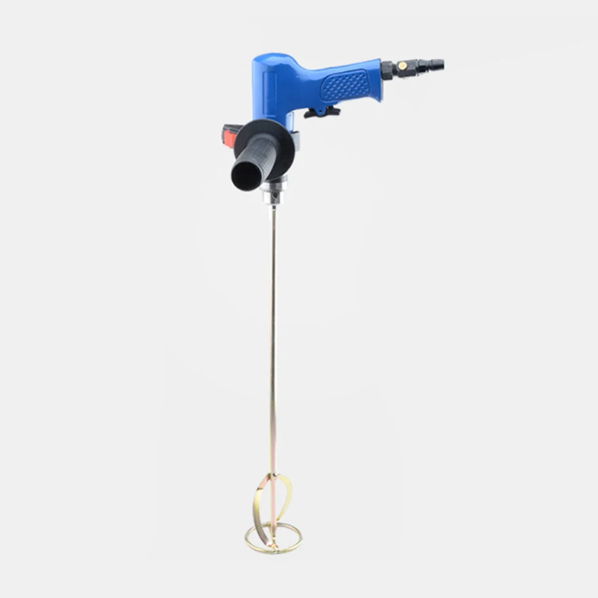 1800rpm Paint Mixer Handheld Mixing Agitator Pneumatic Mixer Stirrer With Optional Stirring Rod Ink Paint Coating Mixing Machine