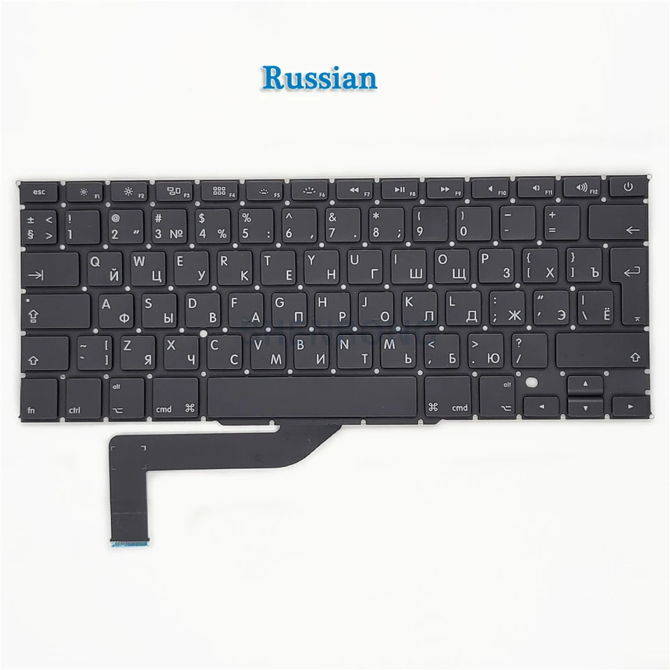 A1398 keyboard for Macbook Pro Retina 15.4 inches laptop MC975