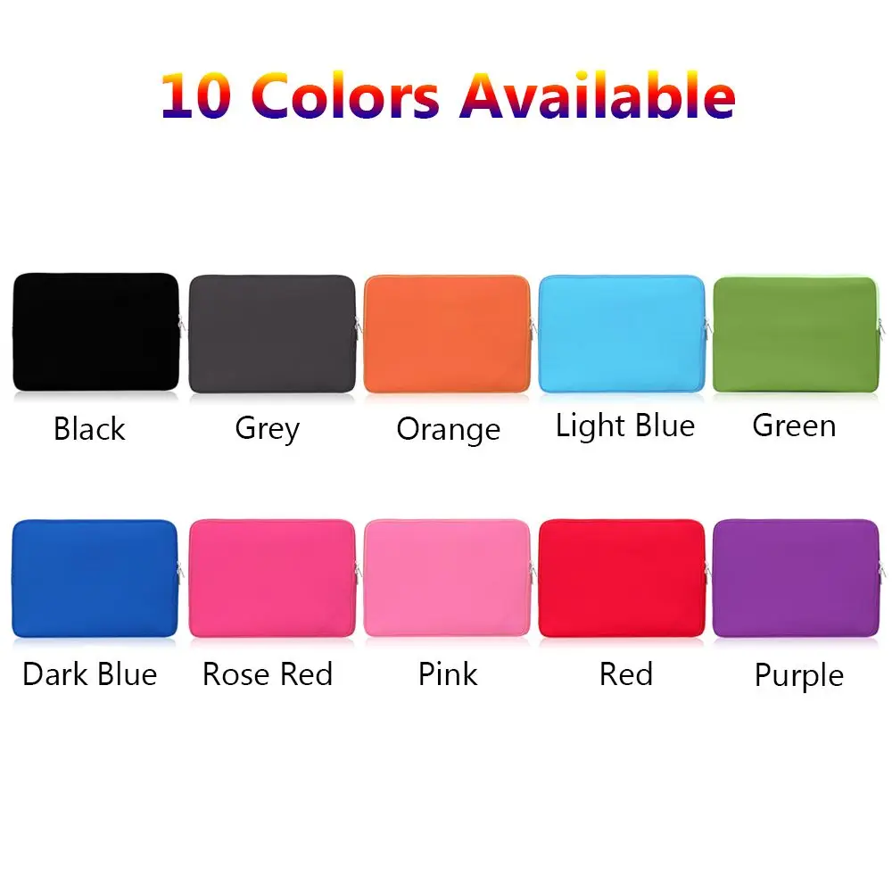 Funda de tela de algodón con forro suave para portátil, maletín para Lenovo, HP, Dell, Asus, 11, 13, 14, 15 y 17 pulgadas