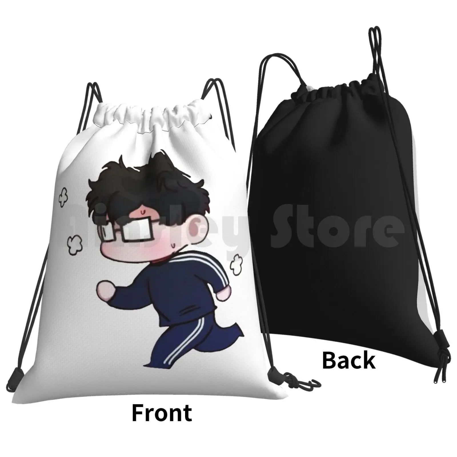 Bl Sign Yohan Go Backpack Drawstring Bag Riding Climbing Gym Bag Bl Sign Yohan Golang Korean Manga Anime Webtoon Solo