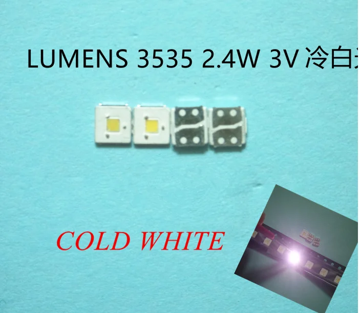 2 W 6 V 3535 Kaltweiße LED-Chips – 150 Lm, 50 Stück Für TV-Hintergrundbeleuchtung & DIY