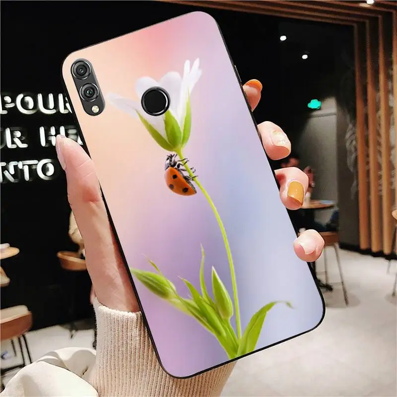 Yinuoda ladybug daisy Phone Case For Huawei Mate 30 Pro P20 P30 P40 pro lite Y7 Y6 2019 case for Honor 8X 8A 10 20lite 10i