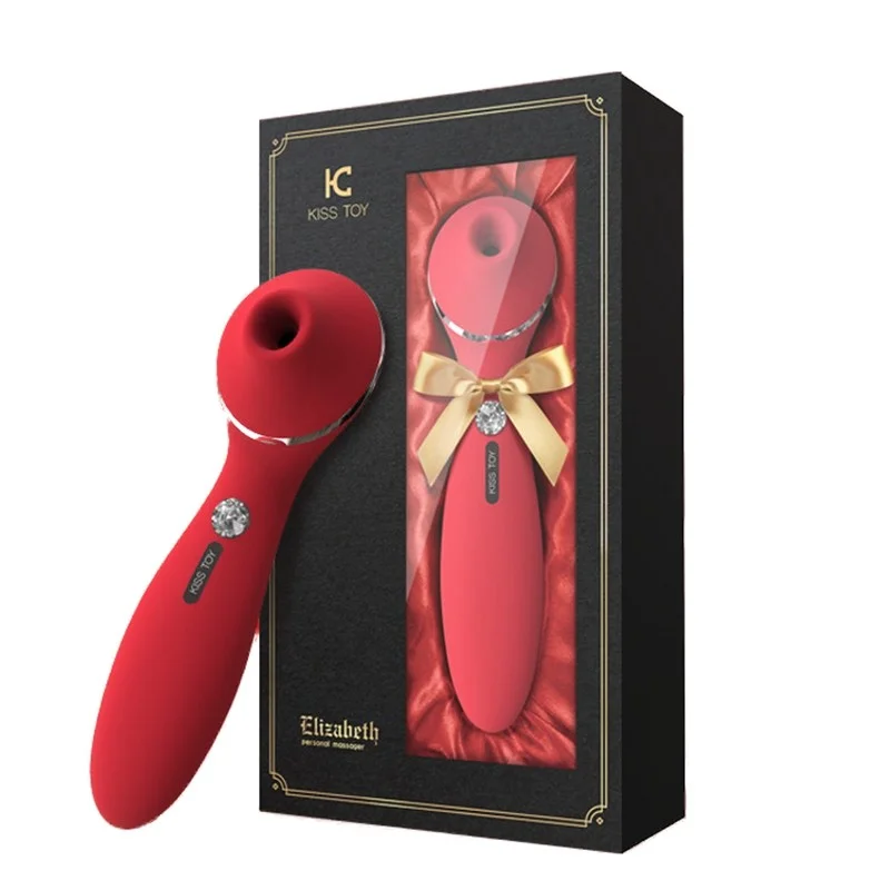 KISS TOY  Sucking Vibrator for Women Smart Heatable AV Wand G Spot  Sucker Clitoris Vibrator Female Adult Sex Toys for Woman