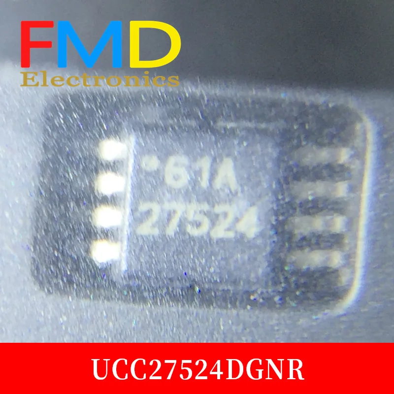 

5PCS/LOT New agent UCC27524DGNR dual 5 a high-speed power drive chip patch MSOP8 low side