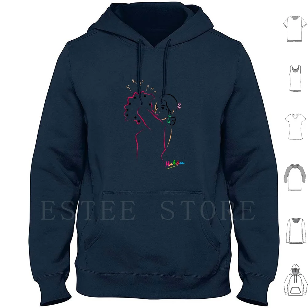 Lola Flores Hoodies Lola Flowers Singer Couplet Pharaoh Colors Whirlwind Lerele Folkloric