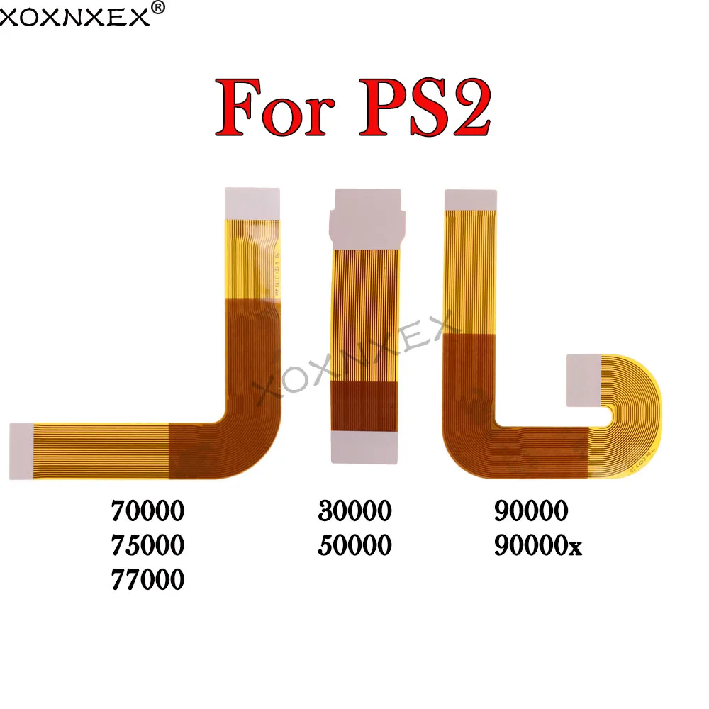XOXNXEX 1Pcs สายริบบิ้นเลนส์เลเซอร์สำหรับ PS2 Slim Flex การเชื่อมต่อ SCPH 30000 50000 7000 90000อุปกรณ์เสริม