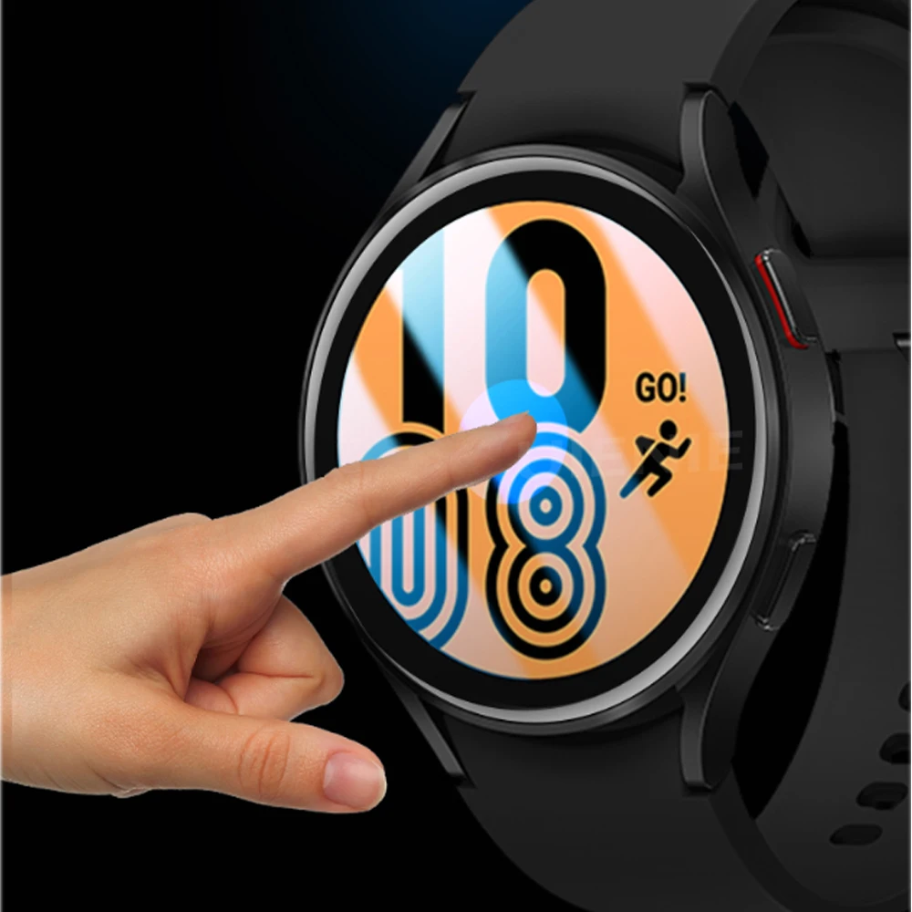 1/2/5 قطعة فيلم واقية الحرس لسامسونج غالاكسي ساعة 4 44 مللي متر 40 مللي متر حامي الشاشة غطاء ساعة ذكية HD حماية الأفلام
