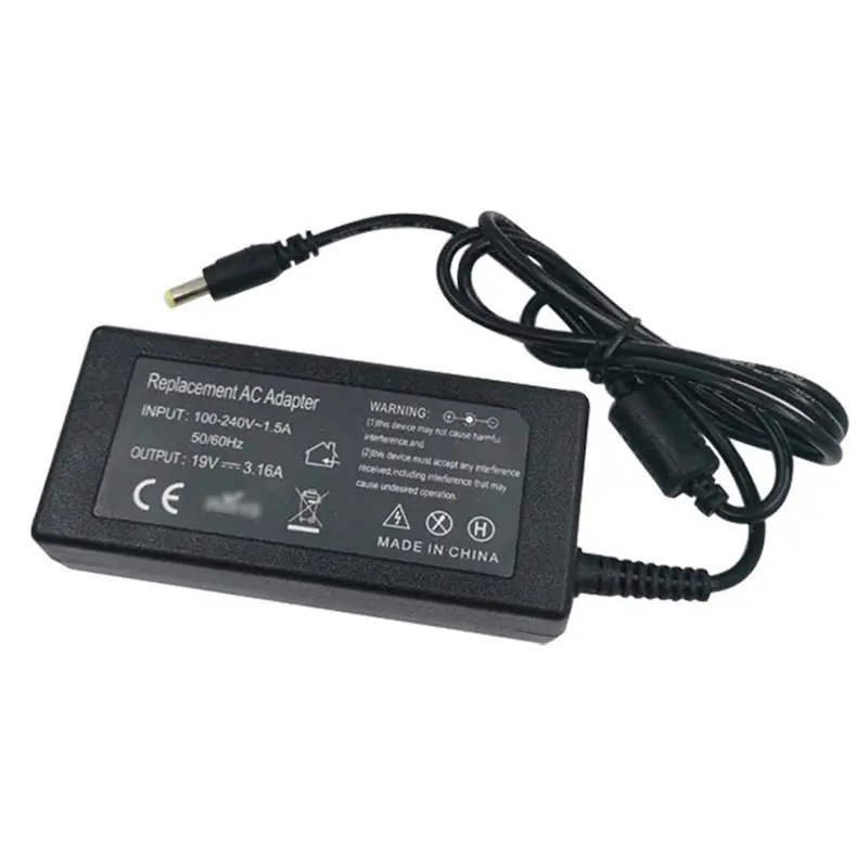 Chargeur d'ordinateur portable 19V, 3,95 a, 75W, 5.5MM x 2.5MM, adaptateur secteur pour Satellite Toshiba, PA-1750-01, PA-1750-04, PA-1750-09, PA-1750-24