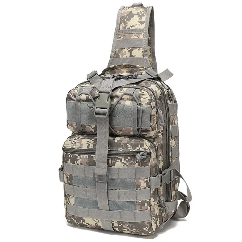 2024 New Casual Messenger Bag 3P Attack Backpack Multifunctional Camouflage Outdoor One-shoulder Tactical Hiking Big Chest Bag