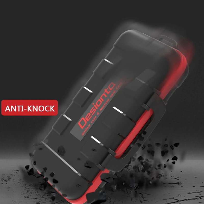 Baru Desiontal Tahan Air SD Kartu Pemegang Kamera Kasus Baterai SD/XQD/CF/TF untuk Nikon EN-EL15 EN-EL 14A LP-E6 /Sony/Leica Camera