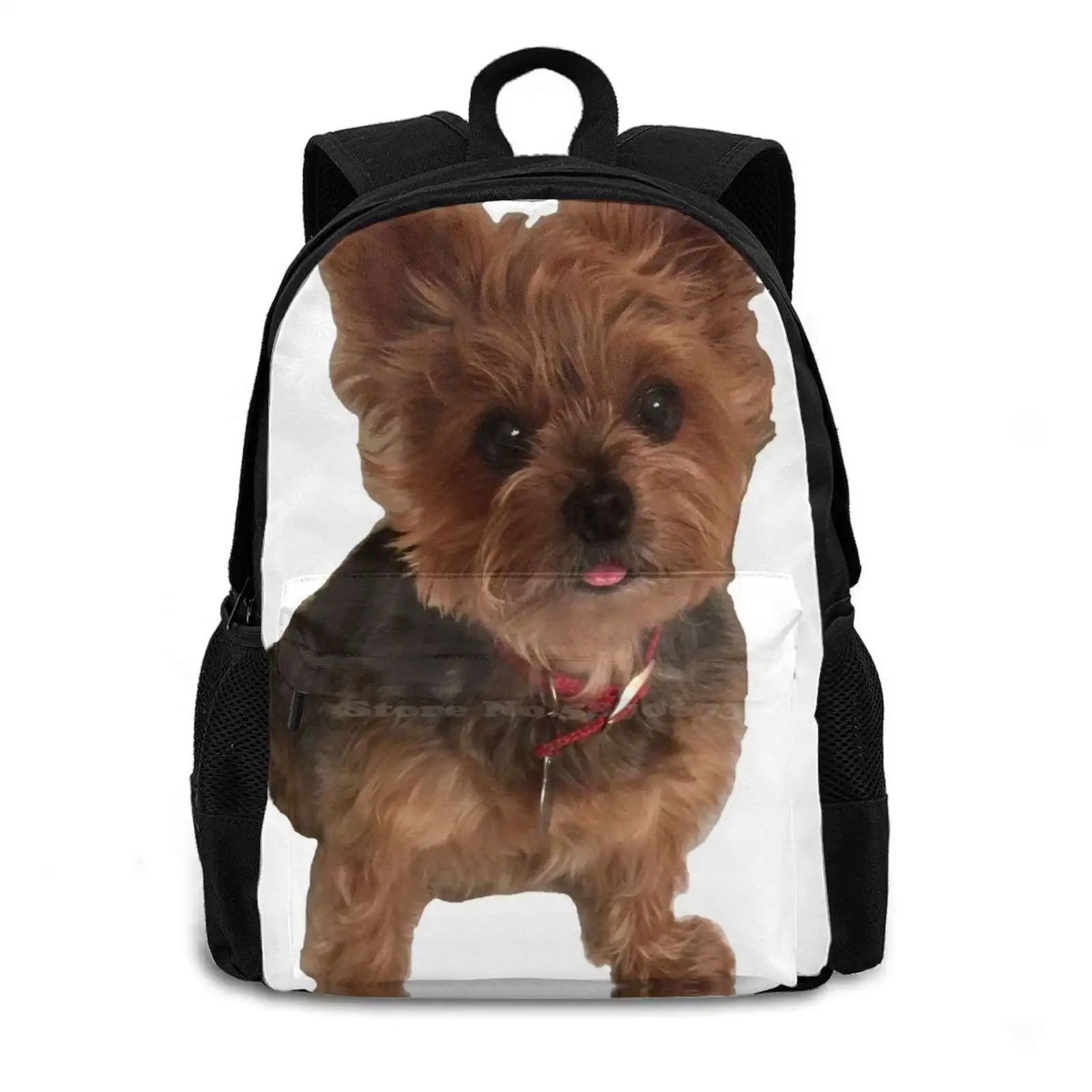 Stella R Bag Backpack For Men Women Girls Teenage Dog Decalpetpal Yorkie Cute