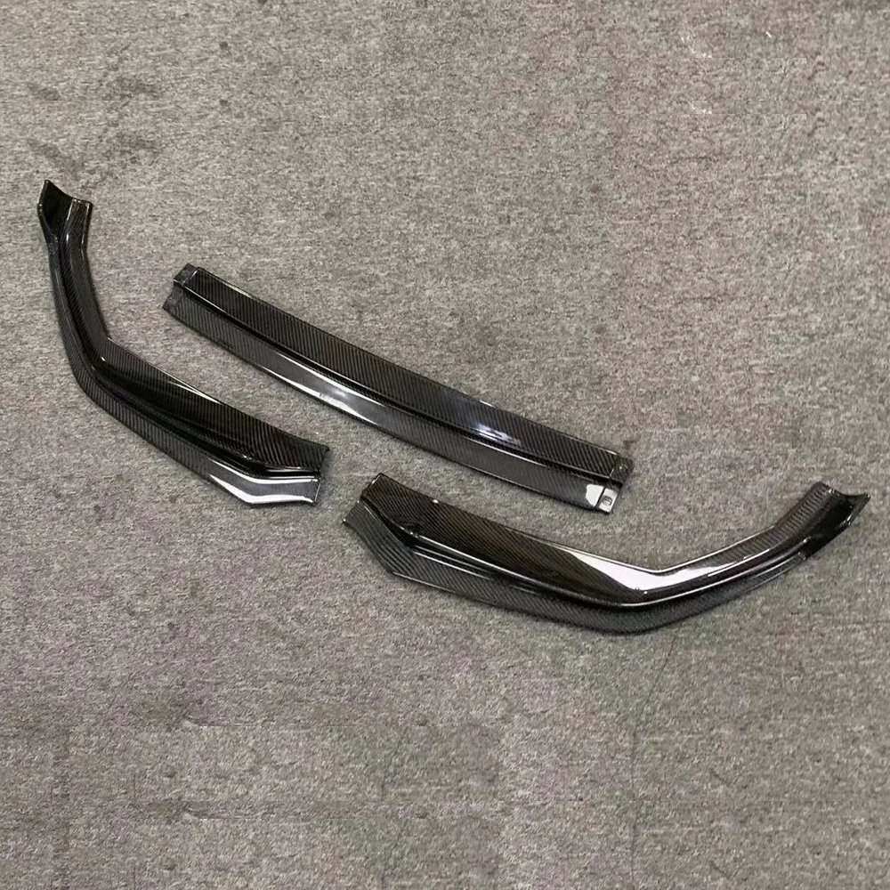 Carbon Fiber Front Bumper Chin Lip Splitter for BMW G20 Sedan G21 Wagon 320 330 340 With M Package 2019-2022 Pre-Lci