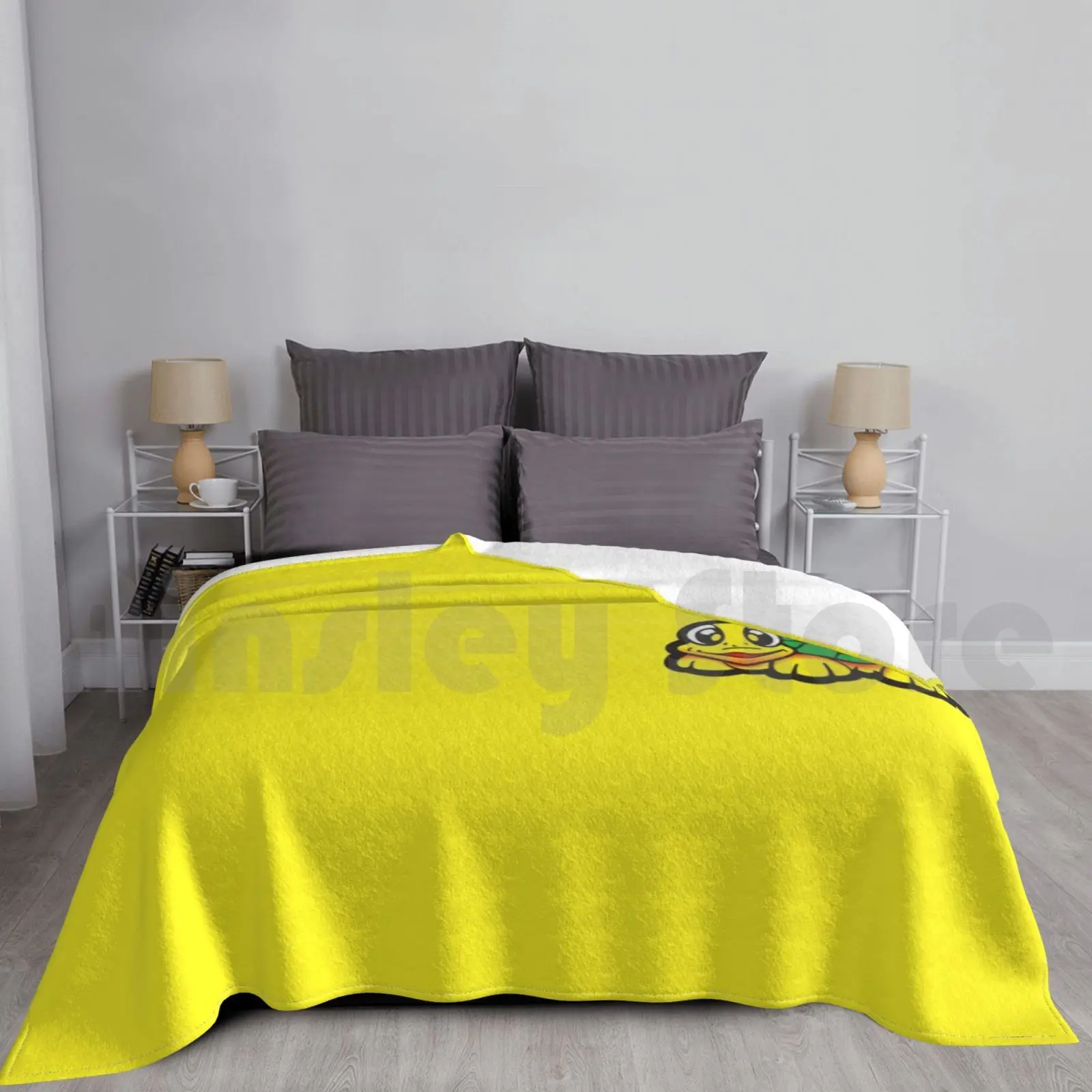 거북이 캣툰 담요, 맞춤형 모터스포츠 레이싱 팀, 공장 베일, 노란색 베일 염소 레이싱 바이커, 패션