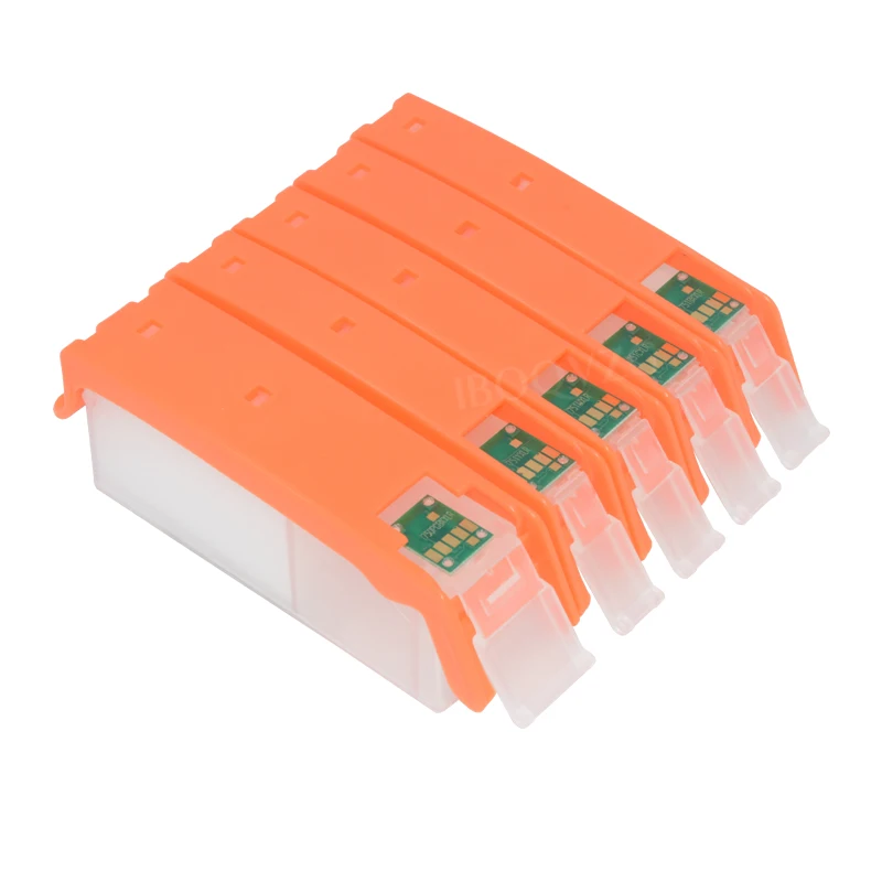 5 Colors For Canon 470 471 PGI470 CLI471 Empty Ink Cartridge with ARC chips For Canon PIXMA MG5740 MG6840 TS5040 TS6040 Printers