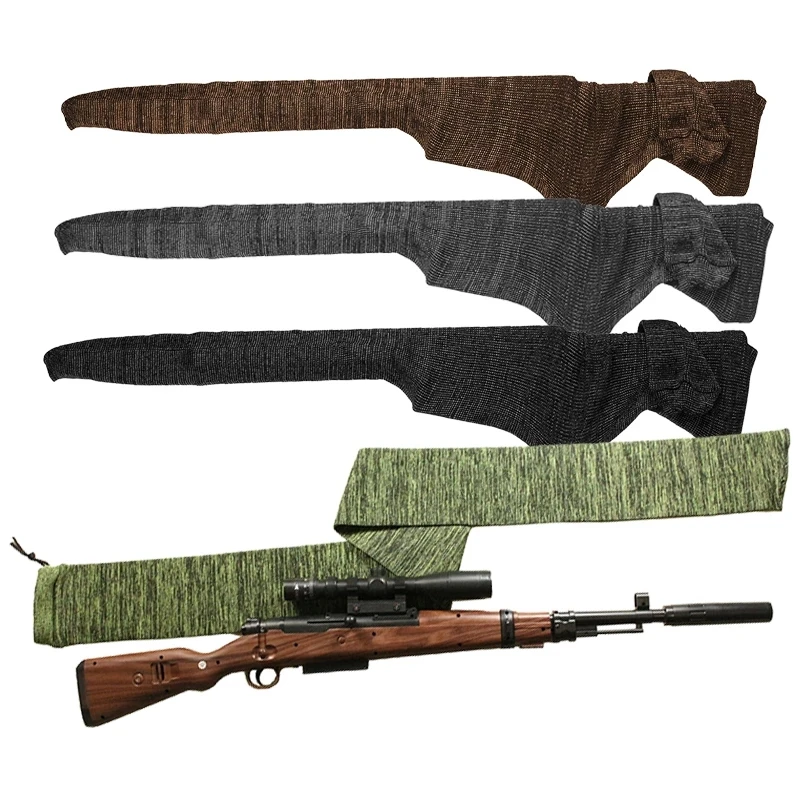 

Silicone Treated Gun Sock, Polyester Material, Rifle, Fishing Rod, Protection Cover, Tactical Hunting Sleeve Case, 140cm