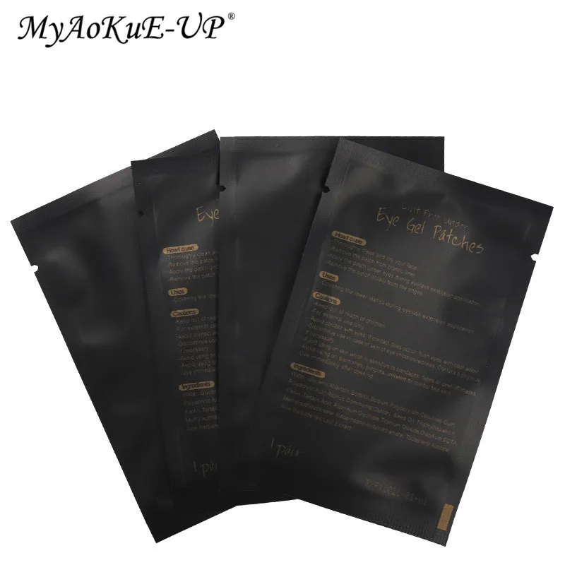 HOT 50/100 Paar Wimpernpads Gel-Patches für Wimpernverlängerung, Augenpad-Aufkleber, Kosmetik-Make-up-Tools – Detail 4