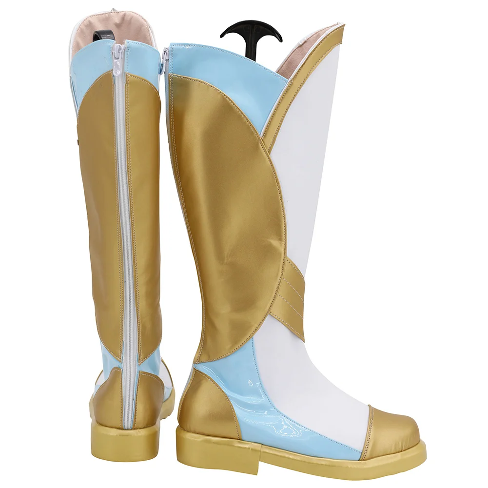 She-Ra e as Princesas do Poder Cosplay Sapatos Botas Trajes de Halloween Acessório PU Sapatos Custom Made for Women