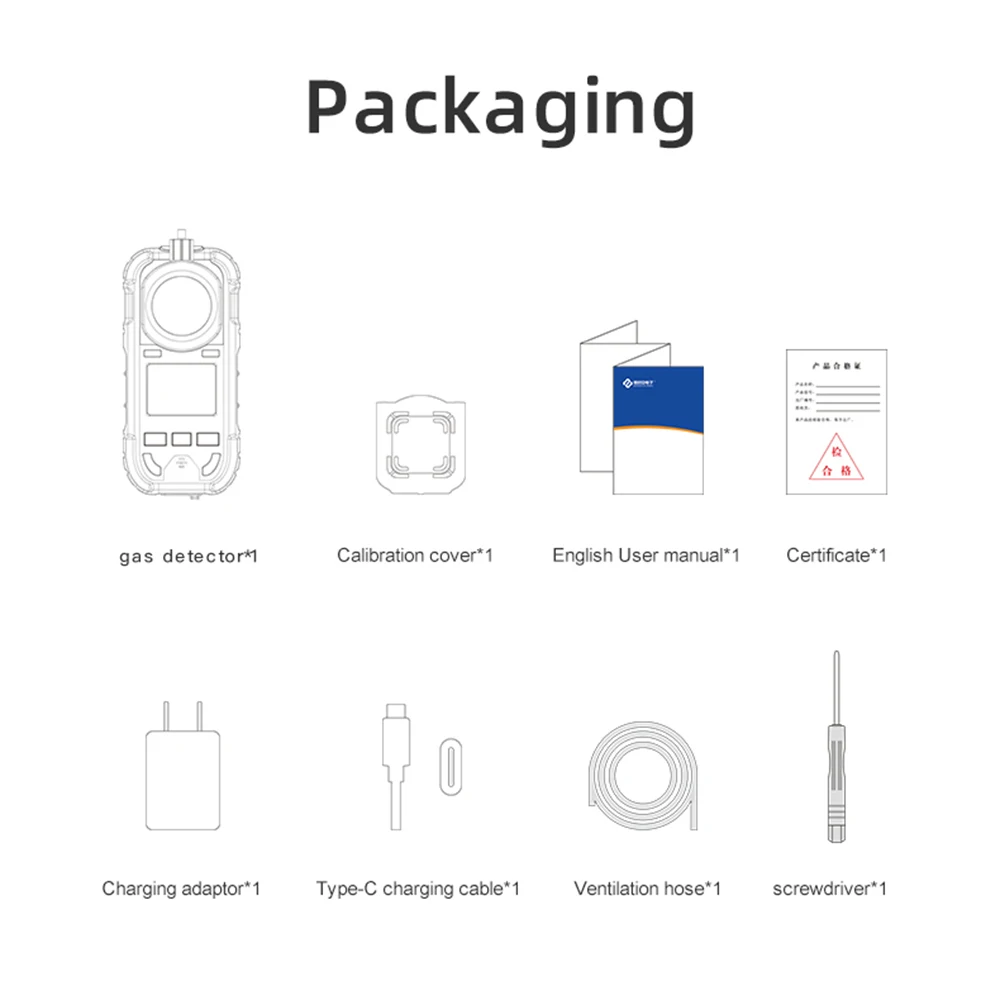 Bosean O2 H2S CO LEL 4 in 1 Zuurstof Waterstofsulfide Koolmonoxide Lekdetector Pomp Multi Gas Detector Gasmeter