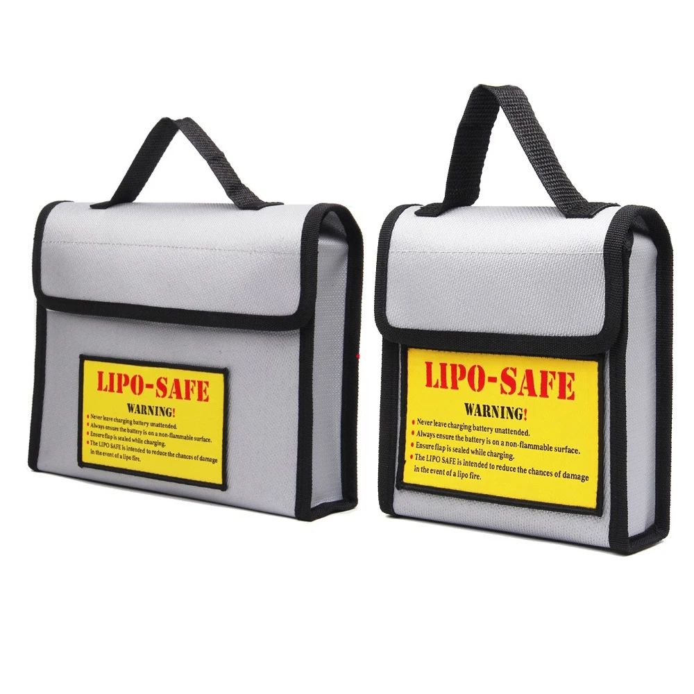 Fireproof Waterproof Explosion-proof Lipo Battery Safety Bag Protect Case Storage For Lipo Battery FPV Racing Drone RC Model