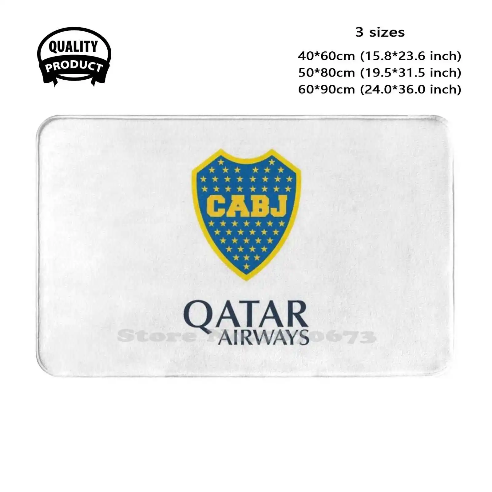 2020 / 2021 Soft Cushion Home Carpet Door Mat Car Rug De Boca Argentina Soccer Football Maradona Patterns Futbol River Plate