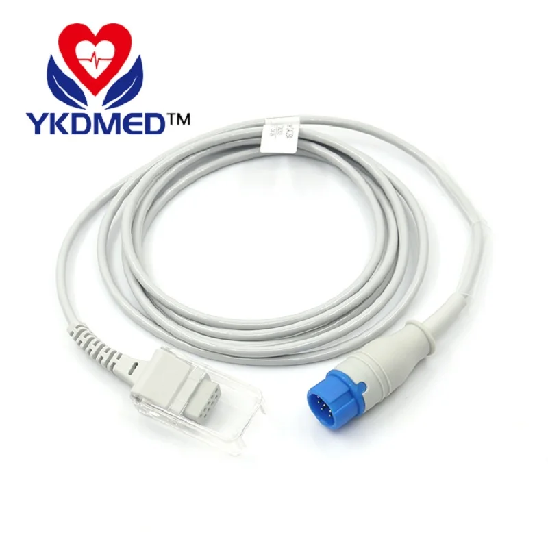 YKD Spo2 Sensor Extension Cable PM5000,12pin,medical accessories