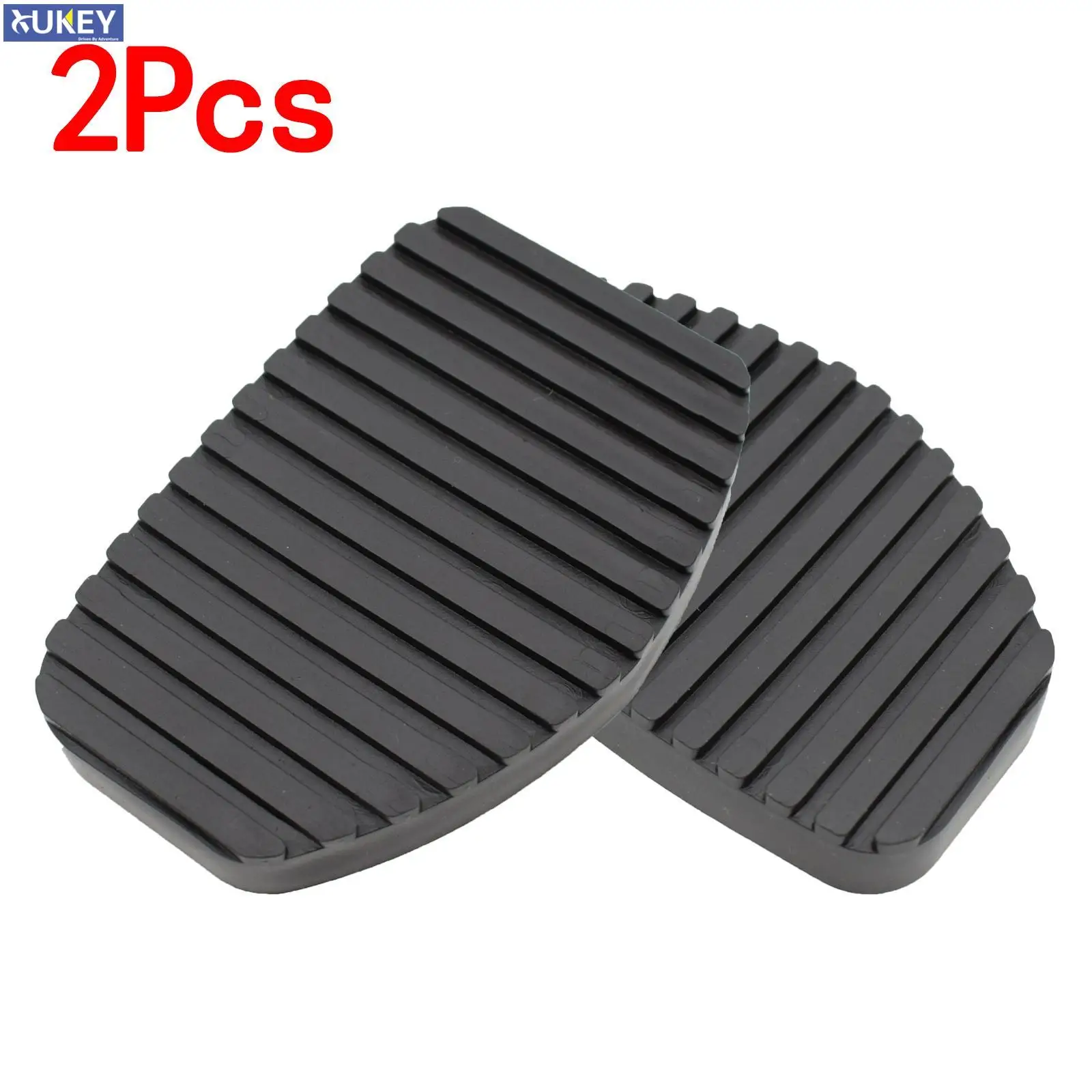 Almohadilla de Pedal de goma para embrague de freno, cubierta de repuesto para Peugeot 306 405 406 407 508 Citroen Berlingo Picasso, accesorios, 2 uds. 450412