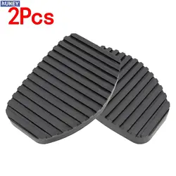2Pcs Brake Clutch Rubber Pedal Pad Replacement Cover For Peugeot 306 405 406 407 508 Citroen Berlingo Picasso Accessories 450412