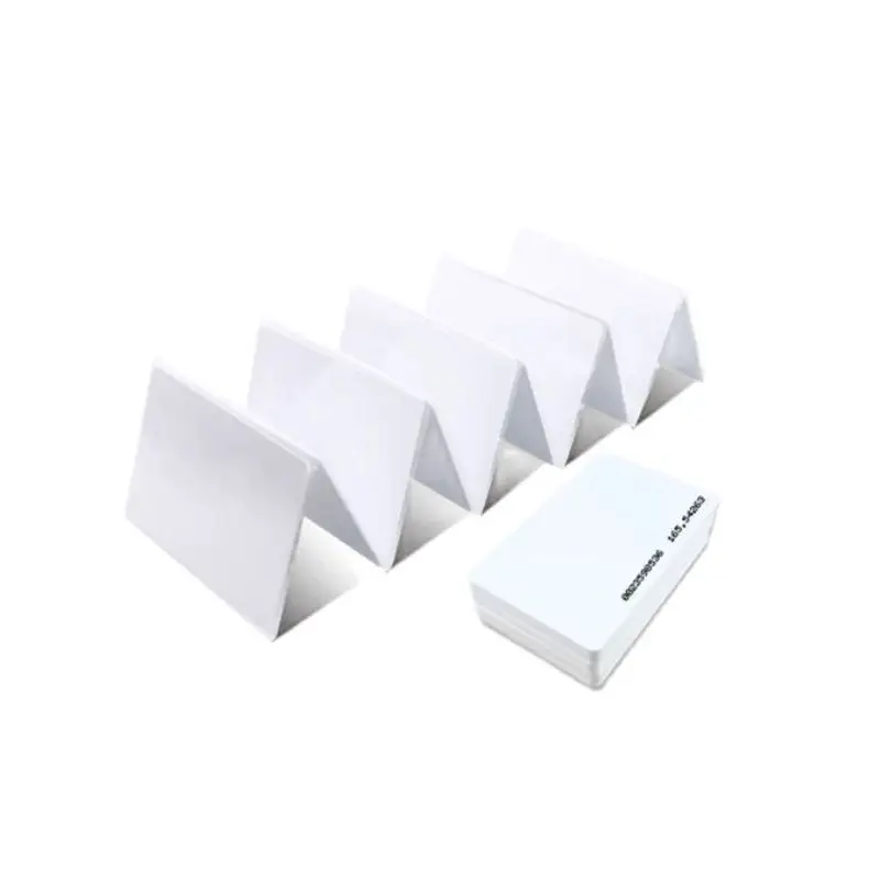 

KINJOIN PVC PLASTIC Blank ID Card Credit Card Thin White Available for Card Printer