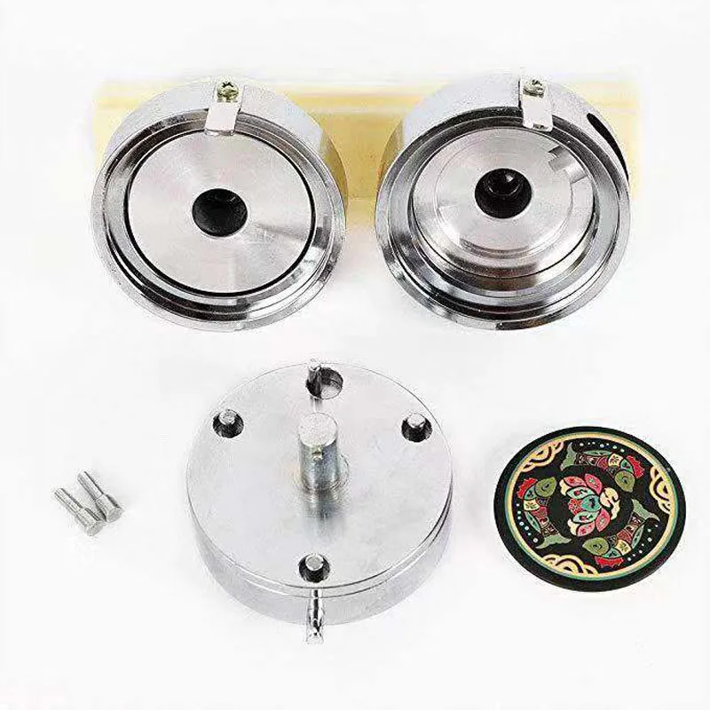 Free Shipping Badge Pin Making Mould Button Maker Punch Press Machine Metal DIY 25MM/32MM/37MM/44MM